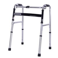 Walking Frame Hmhope Anti-Skid Foot Pad Comfortable Handle Lightweight Aluminium Height Adjustable Folding