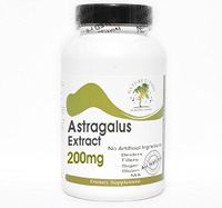 Astragalus Extract 200mg ~ 200 Capsules - No Additives ~ Naturetition Supplements