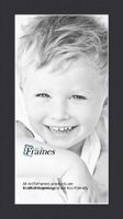 15x30 Smooth Black / Black Custom Mat for Picture Frame with 11x26 opening size (Mat Only, Frame NOT Included)