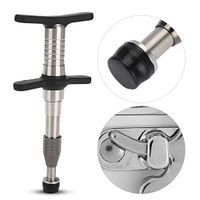 Chiropractic Adjusting Tool, Manual Back Massage Spine Adjuster Adjusting Corrector Tool Manual Therapy Tool Spinal Massager with Four Massage Heads
