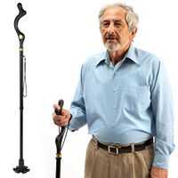 Walking Cane for Men and Walking Canes for Women - by medical king - Special Balancing - Cane Walking Stick Have 10 Adjustable Heights - self Standing Folding Cane, Collapsible Cane,