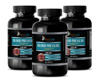 Blood Pressure Support Supplement Complex - Blood Pressure Support 690MG - Cardiovascular Health - Green Tea Pills Fat Burner - 3 Bottles 120 Capsules