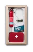 Emerg-A-Center HeartSine Cabinet, Decorative Trim, No Door