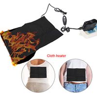 Wilove USB Carbon Fiber Heating Pad 3-Shift Electric Cloth Heater Pad Heating Element for Neck, Back, Abdomen, Lumbar Heating, Heating Pad Pet Warmer