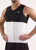 Corflex Panel Abdominal Binder - Surgical Abdominal Binder-M-12" - White