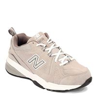 New Balance Men's 608v5 Casual Comfort Cross Trainer Shoe, Grey Suede, 15 W US