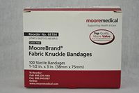 Moore Medical Adhesive Bandages Fabric Strips Knuckle - Box of 100