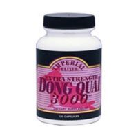 Imperial Elixir / Ginseng Company Dong Quai 3000, 60 Caps (Pack of 2)