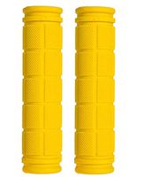 U-JOY Bike Handlebar Grips for Kids Girls Boys, Non-Slip Rubber Mushroom Bicycle Grips for Scooter Cruiser Seadoo Tricycle Wheel Chair Mountain Road Urban Foldable Bike MTB BMX (Yellow)