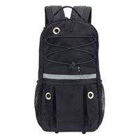 PACMAXI Oxygen Backpack Portable Oxygen Bag for Wheelchair, Scooter, Rollator, Oxygen Accessories Backpack with Reflective Strap for Women, Men, Elder, Fits M2, A/M4, ML6, B/M6, M7, C/M9 (Black)