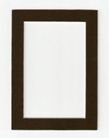 Black Acid Free Picture Frame Mat, 8x10