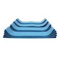 20 Pack High Resistance Chair Bands, Classroom Bundle, Foot Fidgets for Kids, Fits School and Classroom Chairs, ADHD and Sensory Fidgets, Helps Kids Focus and Learn (Sky Blue)