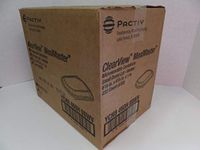 Pactiv Clearview MealMaster Small Rectangle Container Dome Lids, Clear, 232 Case