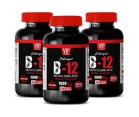 Weight Management Supplements for Women - B12 METHYLCOBALAMIN 1000 MCG - Vitamin b12 sublingual methylcobalamin 1000mcg - 3 Bottles 360 Fast Dissolve Tablets