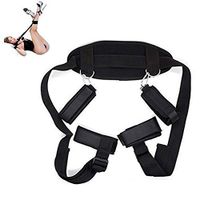 QKVNA Portable Couples Belt with Soft Easy Pillow Hand Feet Wrist Toy Perfect Fitness Tool