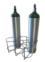 6 Oxygen Tank Cylinder Rack (Sizes, E, D, C, or M9)