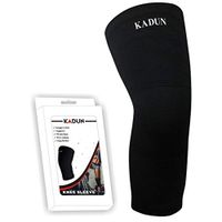Compression Brace for Knee Stability Support Sleeves for Pain Relief Protection from Sports (Black, Large)