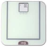 EatSmart (Silver Precision Tracker Digital Bathroom Scale w/ 400 lb. Capacity AccuTrack Software