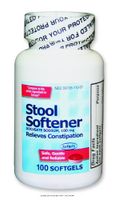 Stool Softener, Stool Softner Softgel 100Mg, (1 CASE, 2400 EACH)