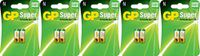 5 Packs of 2 GP Alkaline Battery Lr1 - N, 1.5V Batteries