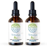 Tribulus A120 (2pcs) Alcohol Herbal Extract Tincture, Super-Concentrated Organic Tribulus (Tribulus Terrestris) Dried Fruit (2x4 fl oz)