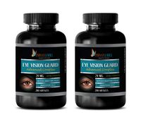 Eye Vitamins with Lutein & zeaxanthin - Eye Vision Guard 24 MG - Advanced Complex - Lutein zeaxanthin Bilberry - 2 Bottles 400 Softgels