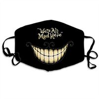 MOSDELU Smile Face Comfortable Adjustable Funny Pattern Facial Decorations for Women and Men