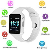 Smart Watches, Android Touch Screen Bluetooth Smart Watch with Camera, IOQSOF Women Smart Watch with Text SIM TF Card Slot, Smart Wrist Watch Compatible Android Samsung LG iOS iPhone for Men Kids