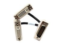 DMS-59 to Dual DVI-I Y Splitter Adapter Video Cable 338285-009 41R3403 31028991