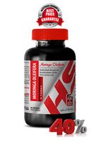 Pure Moringa oleifera - Moringa OLEIFERA Leaf Powder 1200 MG 4:1 Extract - Promote Weight Loss (1 Bottle)
