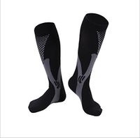 Compression Socks for Men & Women, Protective, Elastic, High Compression, Fit for Running, Maternity Pregnancy, Circulation, Nurses, Flight Travel, Personal Care (L-XL, Black)
