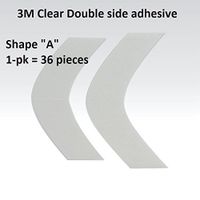 Daily Wear A Contour 3M 1522 Clear Adhesive Tape 36 Pieces