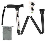 Foldable Walking Cane Cat Scratch Collapsible Lightweight Travel BFunkyMoblity