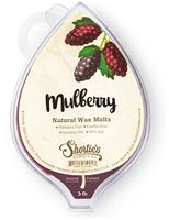 Mulberry All Natural Soy Soy Wax Melts - 1 Highly Scented 3 Oz. Bar - Made with Responsibly Sourced Soy and Essential Fragrance Oils - Phthalate & Paraffin Free, Vegan, Non-Toxic