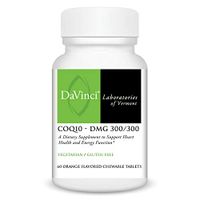 Davinci Labs - CoQ10 - DMG 300/300 Orange 60 chew [Health and Beauty]