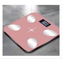 Lfsp Electronic Scales, Digital Scales Bluetooth Scales Smart Electronic Digital Portable Weight Scale Body Fat Water Muscle Health Electronic BMI Scale Floor Scale USB Charging Portable Weight Scale