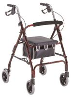 Walker, Rollator Alum 4Whl Redec (Units Per Each: 1)