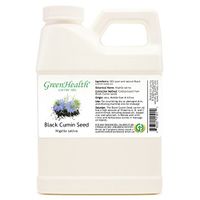 GreenHealth Black Cumin Seed Oil – 16 fl oz (473 ml)– 100% Pure Virgin Cold Pressed