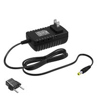 HQRP AC Power Adapter for A&D LifeSource UA-767PAC / UA-767PLAC / UA-767PSAC / UA-774 / UA-774AC / UA-787 / UA-787EJ Blood Pressure Monitor [UL Listed] Plus HQRP Euro Plug Adapter
