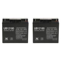 Universal Power Group 12V 18AH Battery BP17-12 GP12170 ES17-12 JC-1270 Enduring 6-DW-17 SLA17-12 - 2 Pack