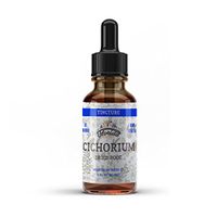 Cichorium Tincture Alcohol Extract, Organic Cichorium Dried Root for Loss of Appetite, Liver, and Smooth Energy, Non-GMO in Cold-Pressed Organic Vegetable Glycerin, Florida Herbs Supplements
