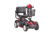 Drive Medical Ventura Power Mobility Scooter, 4 Wheel, 18" Folding Seat