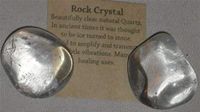 XL Rock Quartz Tumblestone 35-40 mm