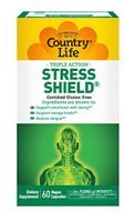 Country Life - Triple-Action Stress Shield with Sensoril - 60 Vegetarian Capsules