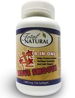 8-in-1 GLS Glucosamine Sulfate 1480mg 150 Count Bottle of Capsules [1 Bottle] by Total Natural, Safe and Natural Join Support Health Supplement for Men and Women, GMP Premium Ingredients