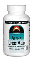 Source Naturals Alpha Lipoic Acid 300 mg Supports Healthy Sugar Metabolism, Liver Function & Energy Generation - 120 Capsules