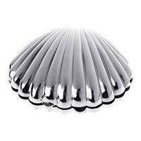 YOYOHOT Shell Shape Wedding Favors Gift Boxes Plastic Candy Box for Birthday Party Baby Shower Small Gifts Packaging for Storage Jewelry Like Earrings, Finger Ring-9x7.5x3.5cm