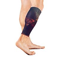 Calf Sleeve Galaxy Triangle Protective Guard for Men Women - Basketball Football Run (1 Pair)