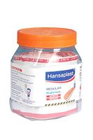 Hansaplast Regular Rough & Tough Medicated Dressings Jar (100 Strips + 30 Strips Free)