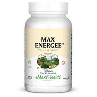 Maxi Health Max Energee - Natural Energy and Stamina Booster - 180 Tablets - Kosher